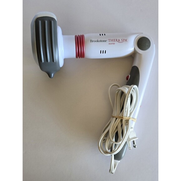 Brookstone TheraSpa Massager Heated Turbo Angles 2 Speed Full Body BAM1000 - Picture 1 of 10